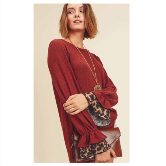 ✋Sold Out!!!🤚Gorgeous Cashmere Brushed Wine - Picture 4 of 8